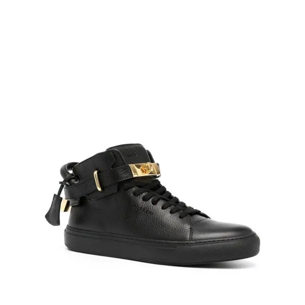 Buscemi twist-lock high-top padlock sneakers